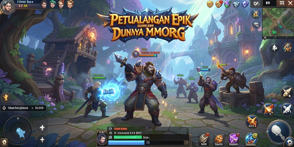 Tangkapan layar gameplay menarik dari 33ZK dalam pertempuran MMORPG.
