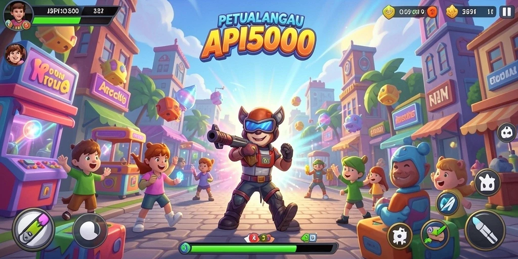 Menampilkan gameplay seru dan grafis menarik dari API5000.