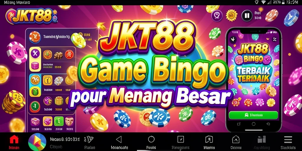 Screenshot gameplay JKT88 menunjukkan serunya bermain Bingo.