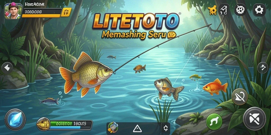 Tangkapan ikan yang mengesankan dalam gameplay LITETOTO.