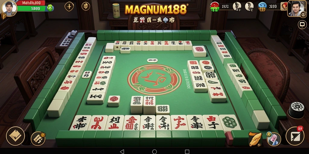 Tampilan gameplay Mahjong yang menawan dan penuh tantangan.