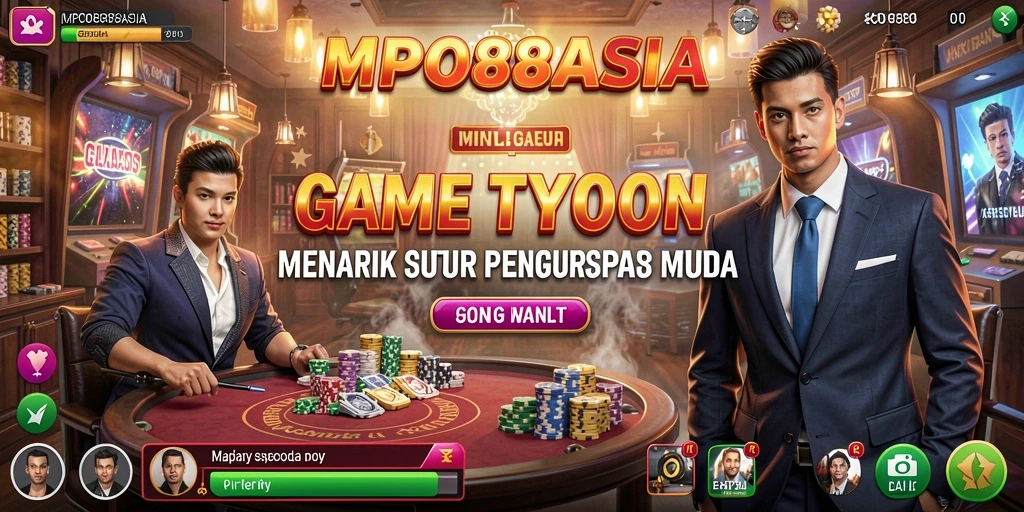 Screenshot gameplay MPO88ASIA menampilkan momen strategis dalam membangun bisnis.