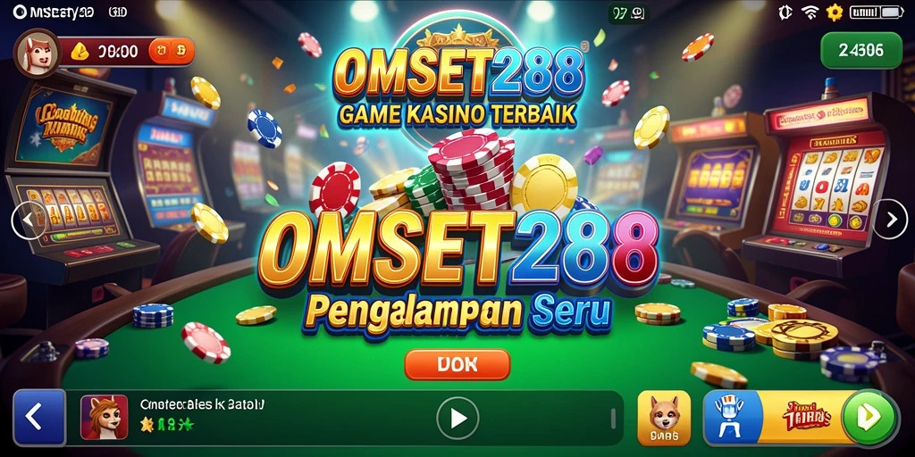 Tampilan utama gameplay OMSET288 yang seru dan menegangkan.