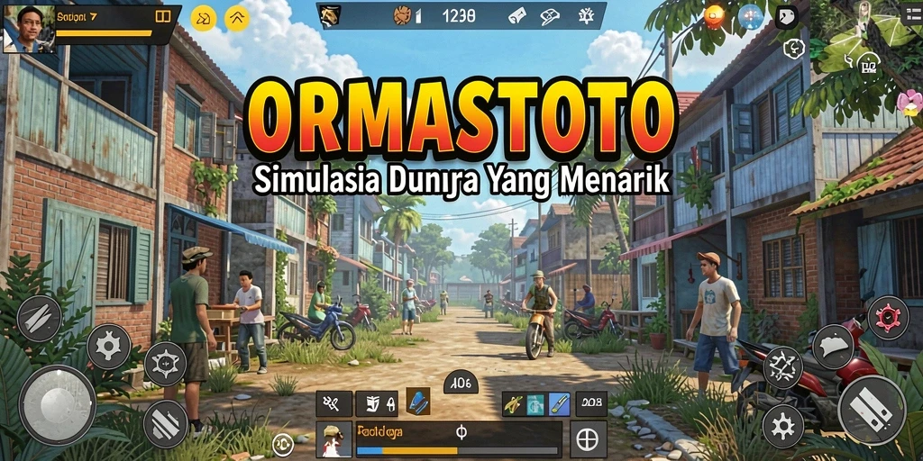 Screenshot utama yang menunjukkan gameplay menarik dalam ORMASTOTO.