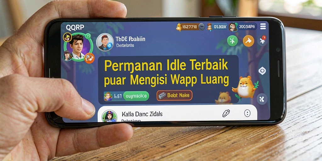 Tampilan grafis permainan QQRP yang menarik dan gameplay yang memikat.