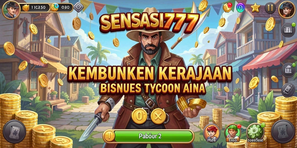 Tampilan gameplay khas SENSASI777 yang menantang dan menyenangkan.