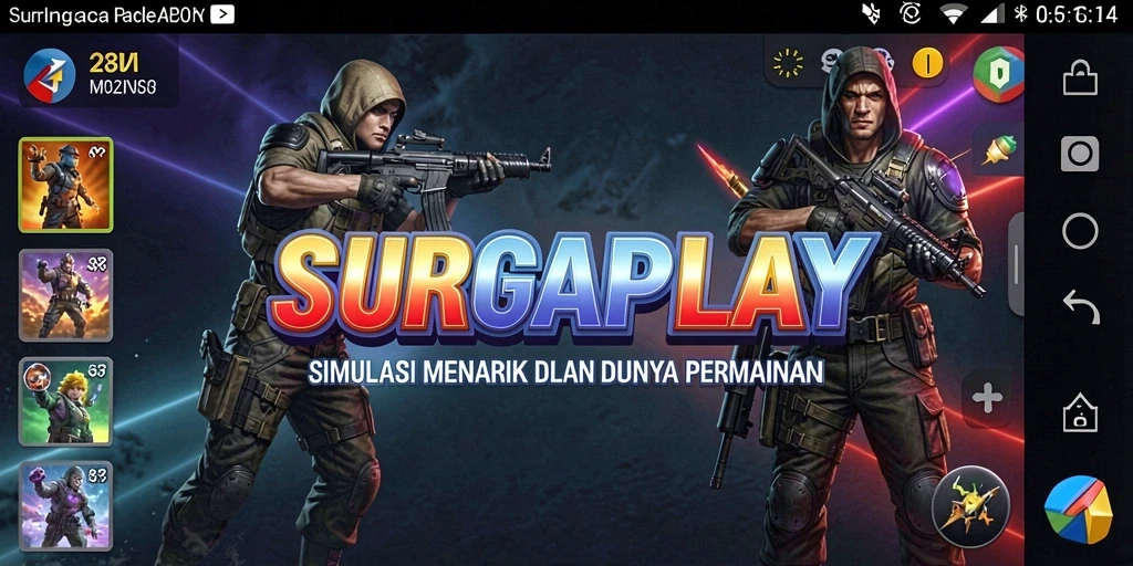 Tampilan menawan gameplay SURGAPLAY yang kaya interaksi.